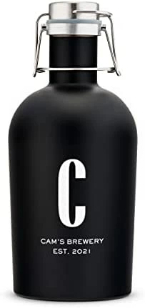 Promo π Weddingstar Custom Stainless Steel Flip-Top Beer Growler, Silver - Non Customizabl π₯ 9 Promo π Weddingstar Custom Stainless Steel Flip-Top Beer Growler, Silver - Non Customizabl π₯ - Image 7