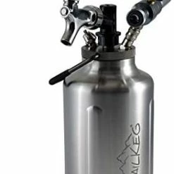 Budget 💯 TrailKeg - Carbonated Growler For Beer - One Gallon - 18/8 Stainless Steel - Vacuum Insulated Double Wall, Cold For 48 Hours - Craft Beverage Dispenser For Beer, Soda, Cocktails, And Kombucha 😀 -Goblets & Chalices Sales Store 313yCFBvsL. AC
