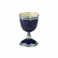 Deals 🌟 Quest Gifts 2.5" Hand Painted Enamel Kiddush/Wine Cup ⌛