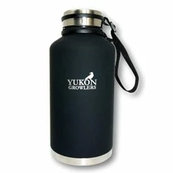 Goblets & Chalices Sales Store 24 Outlet β¨ Yukon Growlers Insulated Beer Growler β Keeps Beer Cold And Carbonated For 24+ Hours β Keeps Drinks Hot For 12 Hours β Stainless Steel Water Bottle With Improved Leak Proof Lid β 64 Oz π€©
