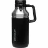 New 😍 Stanley Go Growler, 64oz Stainless Steel Vacuum Insulated Beer Growler, Rugged Growler With Stainless Steel Interior, 24 Hours Cold And 4 Days Ice Retention Polar 🔔