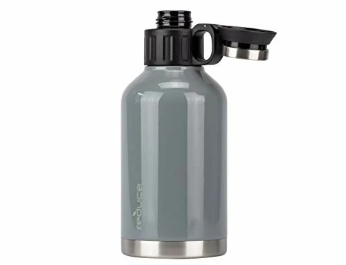 Discount π Reduce Insulated Growler, 64 Oz - Up To 60 Hours Cold - Vacuum Insulated, Large Capacity For Any Adventure - Dual Opening Leak-Proof Lid, Doubles As A Cup - Gray, Opaque Gloss Opaque Gloss Gray β¨ 5 Discount π Reduce Insulated Growler, 64 Oz - Up To 60 Hours Cold - Vacuum Insulated, Large Capacity For Any Adventure - Dual Opening Leak-Proof Lid, Doubles As A Cup - Gray, Opaque Gloss Opaque Gloss Gray β¨ - Image 3