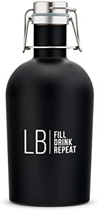 Promo π Weddingstar Custom Stainless Steel Flip-Top Beer Growler, Silver - Non Customizabl π₯ 7 Promo π Weddingstar Custom Stainless Steel Flip-Top Beer Growler, Silver - Non Customizabl π₯ - Image 5