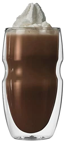 Buy π€© Ozeri Serafino Double Wall Insulated Iced Tea And Coffee Glasses, 16-Ounce, Set Of 6 π 7 Buy π€© Ozeri Serafino Double Wall Insulated Iced Tea And Coffee Glasses, 16-Ounce, Set Of 6 π - Image 5