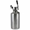 Budget 💯 TrailKeg - Carbonated Growler For Beer - One Gallon - 18/8 Stainless Steel - Vacuum Insulated Double Wall, Cold For 48 Hours - Craft Beverage Dispenser For Beer, Soda, Cocktails, And Kombucha 😀 -Goblets & Chalices Sales Store 31gT4cf6DxL