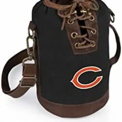 Cheap ✨ PICNIC TIME NFL Canvas Lace-up Growler Tote With 64 Oz Amber Glass Growler 💯 -Goblets & Chalices Sales Store 31jqap3TdFL. AC