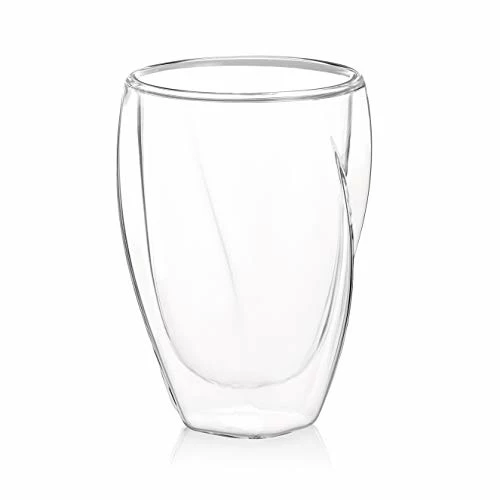 Outlet π₯° JoyJolt Lacey Double Wall Glasses Set Of 2 Thermo Insulated Tumblers 10-Ounces π 4 Outlet π₯° JoyJolt Lacey Double Wall Glasses Set Of 2 Thermo Insulated Tumblers 10-Ounces π - Image 2