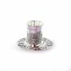 Top 10 🤩 Modern Silver Plated Kiddush Cup And Dish With Jerusalem Motif 🎁 -Goblets & Chalices Sales Store 31sd4v4GVzL