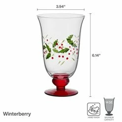 Outlet π Pfaltzgraff Winterberry Set Of 4 Water Goblets, 14 Ounce, Multicolored π 8 Outlet π Pfaltzgraff Winterberry Set Of 4 Water Goblets, 14 Ounce, Multicolored π -Goblets & Chalices Sales Store 31yeVqnRjzL