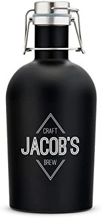 Promo π Weddingstar Custom Stainless Steel Flip-Top Beer Growler, Silver - Non Customizabl π₯ 14 Promo π Weddingstar Custom Stainless Steel Flip-Top Beer Growler, Silver - Non Customizabl π₯ - Image 12