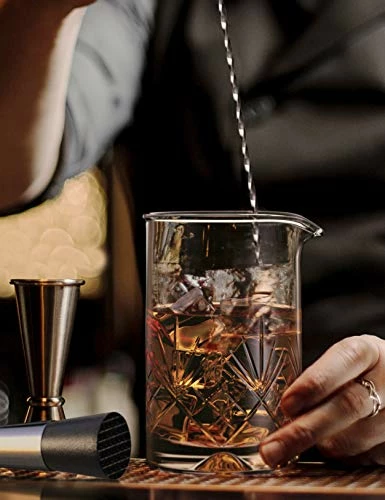 Flash Sale π MOFADO Crystal Cocktail Mixing Glass - 18oz 550ml - Thick Weighted Bottom - Premium Seamless Design - Professional Quality π₯ 5 Flash Sale π MOFADO Crystal Cocktail Mixing Glass - 18oz 550ml - Thick Weighted Bottom - Premium Seamless Design - Professional Quality π₯ - Image 3