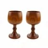 Cheapest ✨ Warmtree Vintage Jujube Wooden Wine Goblet Drinking Cup Water Cup Kitchen Accessories, 5.3 Oz(150ml), Pack Of 2 (B) 🌟 -Goblets & Chalices Sales Store 411UmHhyi0L