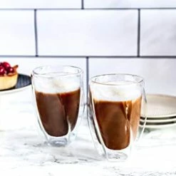 Outlet π₯° JoyJolt Lacey Double Wall Glasses Set Of 2 Thermo Insulated Tumblers 10-Ounces π 8 Outlet π₯° JoyJolt Lacey Double Wall Glasses Set Of 2 Thermo Insulated Tumblers 10-Ounces π -Goblets & Chalices Sales Store 416091TKvCL