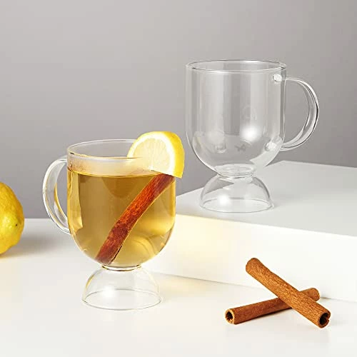 Buy ๐ฏ Viski Hot Toddy Irish Coffee Mug For Mulled Wine, Spiked Cider, Eggnog, 12 Oz, Clear Glass ๐ฅฐ 6 Buy ๐ฏ Viski Hot Toddy Irish Coffee Mug For Mulled Wine, Spiked Cider, Eggnog, 12 Oz, Clear Glass ๐ฅฐ - Image 4