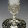 Top 10 🔔 Legacy Judaica Grape Kiddush Cup On Bas 😉 -Goblets & Chalices Sales Store 417orWJ2lDL