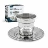 Cheap 🔥 Ner Mitzvah Kiddush Cup And Tray - Premium Quality Stainless Steel Wine Cup - For Shabbat And Havdalah - Judaica Shabbos And Holiday Gift Modern Design With Tray ❤️ -Goblets & Chalices Sales Store 417pQTosdaL
