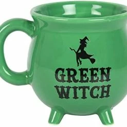 Outlet 🎉 Summit Collection 12 Fl Oz Witch's Brew Cauldron Mug Ceramic Drinkware 🧛 Halloween Decor Tabletop Decoration (Black Plain) ✨ -Goblets & Chalices Sales Store 41AN3cZzL. AC