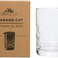 Best Sale ⭐ A Bar Above Diamond Cut Cocktail Mixing Glass – Thick, Sturdy Glass Beaker To Mix & Stir Cocktails – Drink Mixer Glass For Bar Mixing Set – Basic Professional Or Home Bar Accessories (18 Oz) 🎉 -Goblets & Chalices Sales Store 41BpMVVqSqL. AC