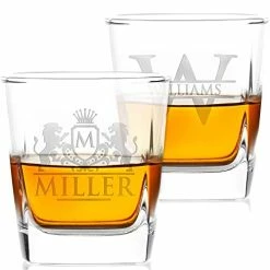 Cheap π€© Amazing Items Set Of 4 - Whiskey Gifts For Men, Personalized Whiskey Glasses W/ Name & Initial - 9 Designs - 9 Oz, Limited Edition Monogrammed Rocks Glasses For Whiskey, Bourbon, Engraved Scotch Glasses - Dad Gif π― 19 Cheap π€© Amazing Items Set Of 4 - Whiskey Gifts For Men, Personalized Whiskey Glasses W/ Name & Initial - 9 Designs - 9 Oz, Limited Edition Monogrammed Rocks Glasses For Whiskey, Bourbon, Engraved Scotch Glasses - Dad Gif π― -Goblets & Chalices Sales Store 41BppBIqwPL. AC