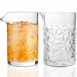 Discount π₯ Gusnilo Cocktail Mixing Glass 24oz Mixing Glass Mixing For Stirring Drinks,Glass Bartender Old Fashioned Crystal Bar Mixing Glass 710ml For Home Bar Crystal Cocktail Mixing Glasses Set 2PCS π₯°