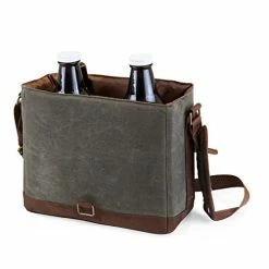Outlet π LEGACY - A Picnic Time Brand Double Growler Insulated Tote, Khaki Green/Brow π 16 Outlet π LEGACY - A Picnic Time Brand Double Growler Insulated Tote, Khaki Green/Brow π -Goblets & Chalices Sales Store 41CcnasqnsL