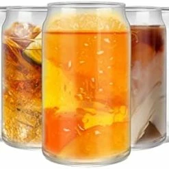 Deals π― Luxfuel 10 Pcs Set Glass Cups, 16oz Can Shaped Glass Cups Drinking Glasses , Beer Can Glasses, Iced Coffee Glasses, Cute Tumbler Cup, Ideal For Whiskey, Soda, Tea, Water, Gift Glass 6 Pack π 20 Deals π― Luxfuel 10 Pcs Set Glass Cups, 16oz Can Shaped Glass Cups Drinking Glasses , Beer Can Glasses, Iced Coffee Glasses, Cute Tumbler Cup, Ideal For Whiskey, Soda, Tea, Water, Gift Glass 6 Pack π -Goblets & Chalices Sales Store 41D0Miabo7L. AC