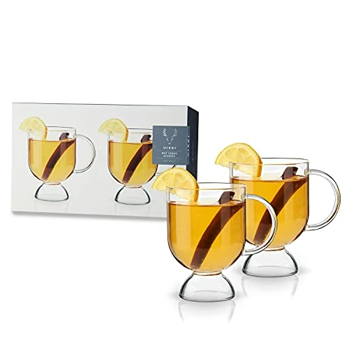 Buy ๐ฏ Viski Hot Toddy Irish Coffee Mug For Mulled Wine, Spiked Cider, Eggnog, 12 Oz, Clear Glass ๐ฅฐ 3 Buy ๐ฏ Viski Hot Toddy Irish Coffee Mug For Mulled Wine, Spiked Cider, Eggnog, 12 Oz, Clear Glass ๐ฅฐ