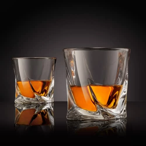 Flash Sale ✨ Venero London VENERO Crystal Whiskey Glasses, Set Of 4 Rocks Glasses In Satin-Lined Gift Box - 10 Oz Old Fashioned Lowball Bar Tumblers For Drinking Bourbon, Scotch Whisky, Cocktails, Cognac ✨ 7 Flash Sale ✨ Venero London VENERO Crystal Whiskey Glasses, Set Of 4 Rocks Glasses In Satin-Lined Gift Box - 10 Oz Old Fashioned Lowball Bar Tumblers For Drinking Bourbon, Scotch Whisky, Cocktails, Cognac ✨ - Image 5