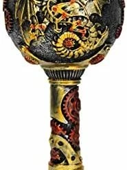 Best Pirce 💯 KTOTKMOTA Steampunk Gearwork Mechanical Dragon Cup 304 Stainless Steel Beer Coffee Cup Father Day Gift Mug For Dragon Collector Lovers Themed Party Decoration (14OZ) (Mug) 💯 -Goblets & Chalices Sales Store 41EJMDlaL. AC