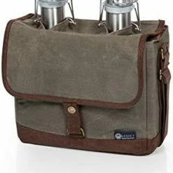 Outlet π LEGACY - A Picnic Time Brand Double Growler Insulated Tote, Khaki Green/Brow π 19 Outlet π LEGACY - A Picnic Time Brand Double Growler Insulated Tote, Khaki Green/Brow π -Goblets & Chalices Sales Store 41GFygRpooL. AC