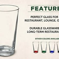 Cheapest 😉 DISCOUNT PROMOS 10 Personal Mixing Glasses Set, 20 Oz. - Pub Glass, Thick Base - Clear - Custom - Clear 🥰