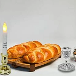 Flash Sale 😉 Ner Mitzvah Tall Kiddush Cup And Tray - Premium Quality Silver Plated Goblet With Stem - Shabbat And Havdalah Goblet - Judaica Shabbos And Holiday Gif ❤️ -Goblets & Chalices Sales Store 41HFkIzip5L