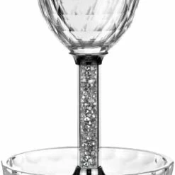 Buy π Crystal Kiddush Cup Set - Premium Kiddush Wine Cup And Saucer For Shabbat, Havdalah, Passover - Judaica Shabbos And Holiday Gift (Silver Gemstones) π 13 Buy π Crystal Kiddush Cup Set - Premium Kiddush Wine Cup And Saucer For Shabbat, Havdalah, Passover - Judaica Shabbos And Holiday Gift (Silver Gemstones) π -Goblets & Chalices Sales Store 41IDM8J1eyL. AC