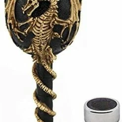 Best Pirce 🤩 LitLife Medieval GOT Swords Chalice Goblet D&D Game Dragon Gifts Iron Throne Chalice Cup Merchandise Drinking Vessel With Wine Drip Ring Dragongoblet-1 💯 -Goblets & Chalices Sales Store 41IbGgIE2WL. AC