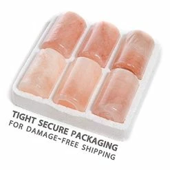 Discount 🧨 Milliard 6 Pack Premium Himalayan Salt Shot Glasses,Pink Tequila Shot Glasses, Make Drinking Tequila Simple And Easy 🤩 -Goblets & Chalices Sales Store 41IkXvbY2TL