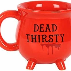 Outlet 🎉 Summit Collection 12 Fl Oz Witch's Brew Cauldron Mug Ceramic Drinkware 🧛 Halloween Decor Tabletop Decoration (Black Plain) ✨ -Goblets & Chalices Sales Store 41JyClTGrL. AC