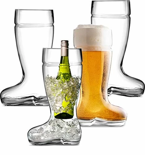 Coupon π― Circleware Das Boot Huge Set Of 4 Beer Glasses Drinking Mugs Funny Shaped Entertainment Beverage Glassware For Water, Juice And Bar Barrel Liquor Dining Decor, Large 1 L 𧨠3 Coupon π― Circleware Das Boot Huge Set Of 4 Beer Glasses Drinking Mugs Funny Shaped Entertainment Beverage Glassware For Water, Juice And Bar Barrel Liquor Dining Decor, Large 1 L π§¨