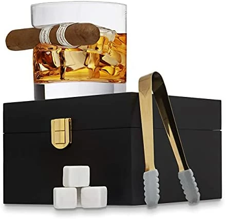 Deals β¨ Godinger Gifts For Men, Cigar Whiskey Glass, Old Fashioned Whiskey Glasses With Indented Cigar Rest π 8 Deals β¨ Godinger Gifts For Men, Cigar Whiskey Glass, Old Fashioned Whiskey Glasses With Indented Cigar Rest π - Image 6