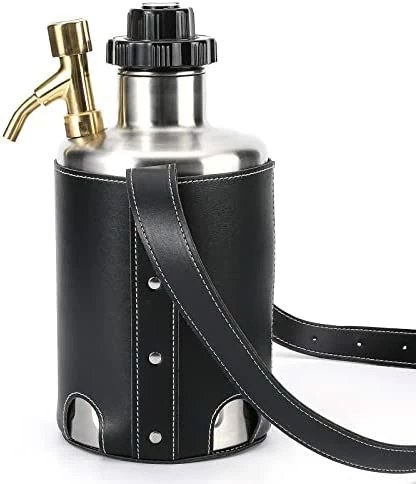 New π WAFIET Beer Growler Stainless Steel Beer Dispenser 84oz Beer Keg Pressurized Growler For Beer Soda Cider Cocktails, Gifts For Beer Lovers - CO2 Cartridges & Growler Carrier Included Silver π€© 9 New π WAFIET Beer Growler Stainless Steel Beer Dispenser 84oz Beer Keg Pressurized Growler For Beer Soda Cider Cocktails, Gifts For Beer Lovers - CO2 Cartridges & Growler Carrier Included Silver π€© - Image 7