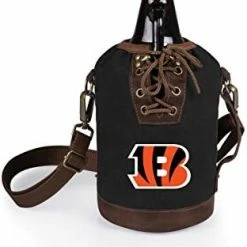Cheap ✨ PICNIC TIME NFL Canvas Lace-up Growler Tote With 64 Oz Amber Glass Growler 💯 -Goblets & Chalices Sales Store 41Q3ID3yQmL. AC