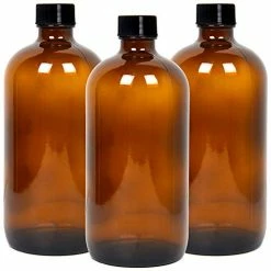 Goblets & Chalices Sales Store 28 Budget β Youngever 3 Pack Empty Glass Bottles With Lids, Amber Glass Growlers 16 Ounce With Tight Seal Lids, Perfect For Secondary Fermentation, Storing Kombucha, Kefir, Glass Beer Growler (16 Ounce) π