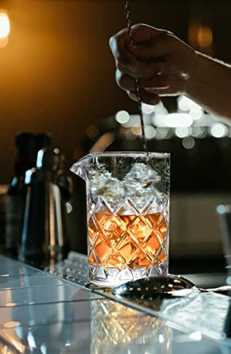 Hot Sale π€© KITESSENSU Bar Cocktail Mixing Glass, Seamless Cocktail Pitcher For Stirred Cocktail With Weighted Bottom, Old Fashioned Bartender Accessory And Tool - 18oz 500ml π 5 Hot Sale π€© KITESSENSU Bar Cocktail Mixing Glass, Seamless Cocktail Pitcher For Stirred Cocktail With Weighted Bottom, Old Fashioned Bartender Accessory And Tool - 18oz 500ml π - Image 3