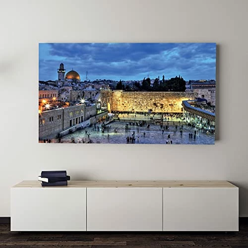 Brand new π CREATIVITY Shabbat TV Cover - Jerusalem - Soft Polyester Fabric High Definition Printing (65 Inch, Jerusalem The Kotel) βοΈ 4 Brand new π CREATIVITY Shabbat TV Cover - Jerusalem - Soft Polyester Fabric High Definition Printing (65 Inch, Jerusalem The Kotel) βοΈ - Image 2