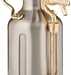 Cheap 🔔 GrowlerWerks UKeg Carbonated Growler-Great Gift For Beer Lovers, 64 Oz, Stainless St 👍 -Goblets & Chalices Sales Store 41TRP7WGWL. AC