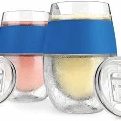 Wholesale π Host Cooling Wine Freeze Cup With Lid, Set Of 2 Plastic Double Wall Insulated Wine Tumbler Freezable Drink Vacuum Cup With Freezing Gel, Wine Glasses For Red And White Wine, Gift Essentials, Gray With Lids - Min π 19 Wholesale π Host Cooling Wine Freeze Cup With Lid, Set Of 2 Plastic Double Wall Insulated Wine Tumbler Freezable Drink Vacuum Cup With Freezing Gel, Wine Glasses For Red And White Wine, Gift Essentials, Gray With Lids - Min π -Goblets & Chalices Sales Store 41V6zOELBgL. AC