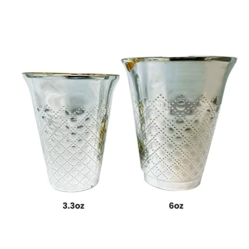 Best Pirce π€© JewFadz.com JewFadz Mini 3.3 OZ Modern Kiddush Cup β Heavy-Duty Plastic Disposable, Silver π§₯ Coated Wine Kiddush Cups For Jewish Events Pesach, Wedding, Passover Seder, Gifts, Matzah, Haggadah (Pack Of 25 ) π 3 Best Pirce π€© JewFadz.com JewFadz Mini 3.3 OZ Modern Kiddush Cup β Heavy-Duty Plastic Disposable, Silver π§₯ Coated Wine Kiddush Cups For Jewish Events Pesach, Wedding, Passover Seder, Gifts, Matzah, Haggadah (Pack Of 25 ) π