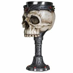 Top 10 β¨ SUMMIT COLLECTION Crowned Gothic Ossuary Skull Wine Goblet Removable Stainless Steel Insert Stemware Sacrificial Ceremonial Skull Wine Chalice Goblet 7 Fl Oz Drinkware π¦ Halloween Decor π 8 Top 10 β¨ SUMMIT COLLECTION Crowned Gothic Ossuary Skull Wine Goblet Removable Stainless Steel Insert Stemware Sacrificial Ceremonial Skull Wine Chalice Goblet 7 Fl Oz Drinkware π¦ Halloween Decor π -Goblets & Chalices Sales Store 41W8YmROQmL