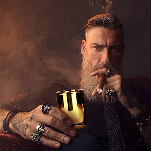 Best deal 𧨠Barbuzzo ORIGINAL 50 CAL SHOT GLASSES, Set Of 2, American Owned & Designed, Like Real 50 Caliber Bullet Casings - Shot Glasses Hold 2 Ounces π 5 Best deal 𧨠Barbuzzo ORIGINAL 50 CAL SHOT GLASSES, Set Of 2, American Owned & Designed, Like Real 50 Caliber Bullet Casings - Shot Glasses Hold 2 Ounces π - Image 3