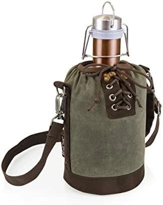 Discount β LEGACY - A Picnic Time Brand Stainless Steel Growler With Copper Finish And Black Canvas Lace Up Growler Tote, 64-Ounce π 10 Discount β LEGACY - A Picnic Time Brand Stainless Steel Growler With Copper Finish And Black Canvas Lace Up Growler Tote, 64-Ounce π - Image 8