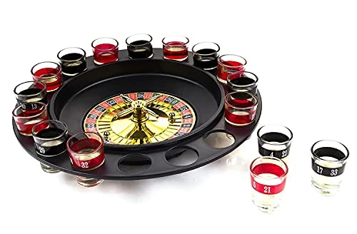Cheapest β Game Night Shot Glass Roulette - Drinking Game Set (2 Balls And 16 Glasses) Black New π€© 6 Cheapest β Game Night Shot Glass Roulette - Drinking Game Set (2 Balls And 16 Glasses) Black New π€© - Image 4